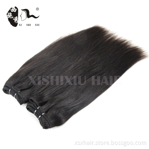Wholesale price tangle free and shedding free Can be dyed virgin unprocessed virgin non remy indian hair